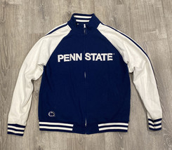 Official NCAA Varsity Style Penn State Blue White Jacket EUC Mens Size X... - £52.82 GBP