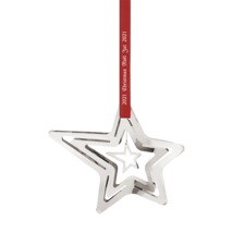 2021 Georg Jensen Christmas Ornament Mobile Shooting Star Silver - New - £43.42 GBP