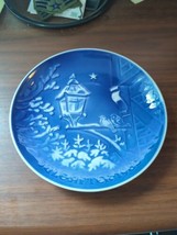 Bing Grondahl B & G Christmas Plate Jule After 1983 Christmas in the Old Town - $11.88