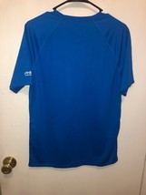 NEW Speedo Mens Small Raglan Polyester Short Sleeve Rash Guard Shirt UPF50 - £10.19 GBP