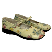 A&#39;rcopedico Women&#39;s Floral Mary Jane Shoe Yellow Size 40 - £30.36 GBP