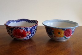 Lot 2x Pioneer Woman Heritage Floral &amp; Brilliant Blooms Cereal Bowl Stoneware 6&quot; - £10.89 GBP