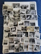 50 Original 1950&#39;s B&amp;W Random Snapshots Found Old Fun Time Photos Vintage  L# 9 - £13.92 GBP