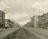 Vtg Postcard 1906 Main Street Hutchinson Kansas Dirt Street View  - $41.53
