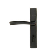 Andersen Venetian Bronze Modern Handle Set For 1 1/2&quot; Thick Aluminum Sto... - $150.30 CAD