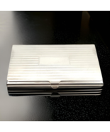 Tiffany &amp; Co Estate Business Card Holder Sterling Silver 58.1g TIF759 - $485.10