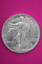 Gem BU 1987 American Silver Eagle Key Date 1 Ounce .999 Exact Coin Shown 53 - £42.54 GBP