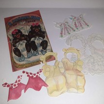 Vintage Linen Postcard Loaded Pair Of Dice Made Into Paper Dolls Aa Babies - £7.95 GBP