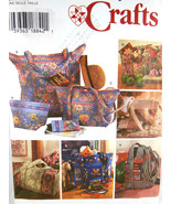 Simplicity Crafts Pattern 7098 Quilted Bags &amp; Eyeglasses case Uncut Fact... - $6.92