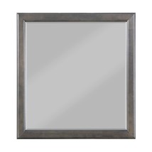 Louis Philippe 36&quot;x38&quot; Mirror, Dark Gray Finish - $81.00