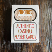 Box Authentic  Nugget Casino Resort Played Cards Reno Sparks Nevada Sentinal Sec - $5.89