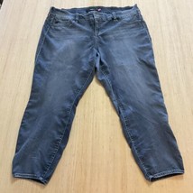 Torrid Denim Blue Jeans Light Wash Tapered Ankles RN 120684 Size 24R - $24.18