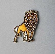 Lion Golden Indian Cat Animal Lapel Pin Badge 3/4 Inch - £4.31 GBP