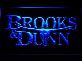 Brooks &amp; Dunn Logo LED Neon Sign Hang Wall Decor, Lights Décor Art - $25.99+