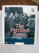 CED VideoDisc The Petrified Forest (1936) B&amp;W United Artists, CBS/Fox Video CED - £4.78 GBP