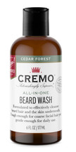 Cremo Beard and Face Wash, Cedar Forest Blend, 6 Fl Oz - $12.95