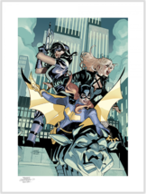 HAND SIGNED Terry Dodson Sideshow Exc Batman Birds of Prey Art Print ~ Batgirl - £199.13 GBP