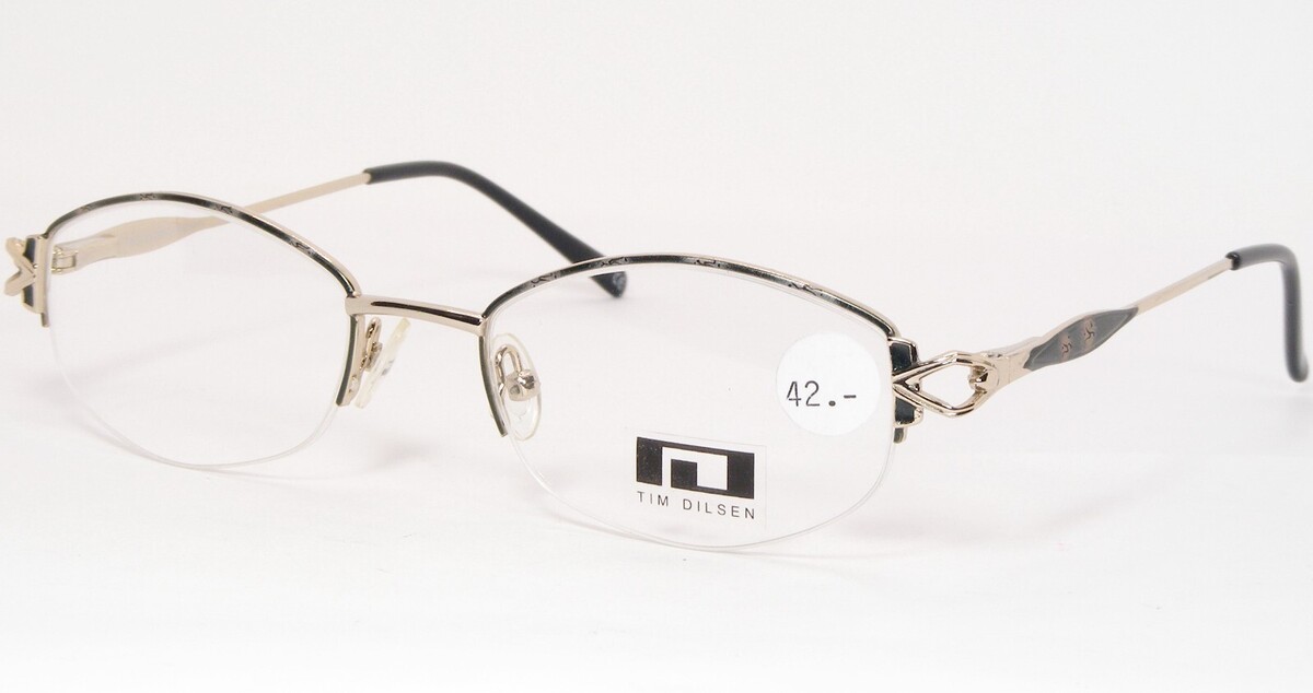 Tim Dilsen TD096 Demi Vert / Or Pâle Lunettes Uniques 51-19-140mm - $41.53