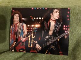KISS Paul &amp; Gene Lick It Up concert photo 4 x 5 Colorful - $7.98