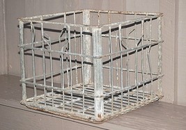 Pure Seal Metal Wire Milk Bottle Dairy Crate Carrier - £60.30 GBP