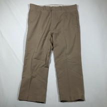 Polo Ralph Lauren Khaki Pants Mens 35x30 Beige Straight Leg Pockets Busi... - £18.51 GBP