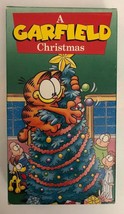 A Garfield Christmas Vhs 1991-CBS Video-TESTED-RARE Vintage COLLECTIBLE-SHIPN24H - £61.63 GBP