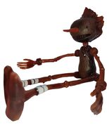 Pinocchio 2022 7" Mexican Hard Rubber Toy Figure – Handcrafted Artisan - $19.79