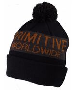 Primitive Apparel Black Pom Beanie Hat NWT - €17,31 EUR