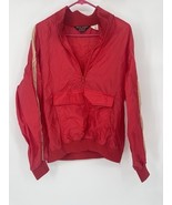 Vintage 1980s Bruce Jenner Sports In Motion red Windbreaker Jacket men&#39;s... - €12,87 EUR