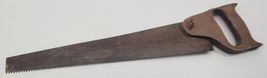 *K3) Vintage Trim Hand Saw Wooden Handle Removable Blade 18" - $19.79