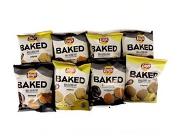 Baked Lays Variety 1.15oz 8 Pack 4 Original, 4 Barbeque - £14.00 GBP