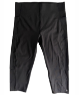 Nic+ Zoe Active Black Cropped Leggings Size XXL - €28,42 EUR