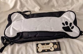 Unique Zippered Dog Bone Shape Tote Backpack with Bedroll Dog Dish Bandanna - £33.51 GBP