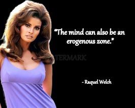 RAQUEL WELCH THE MIND QUOTE PUBLICITY PHOTO PRINT ALL SIZES - $4.79+