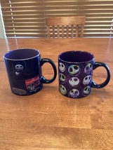 Disney Mug Set of (2) Ceramic The Nightmare Before Christmas Themed.  Aw... - £14.38 GBP