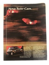 1999 Nova Twin Cam Vintage Print Ad Advertisement pa9 - £4.74 GBP