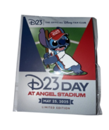 Disney D23 Day Stitch Pin 2025 LA Angel Stadium Baseball Exclusive SGA L... - €37,93 EUR