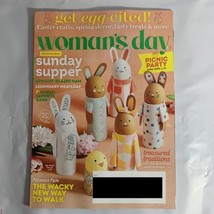 Womans Day Magazine April May 2022 Easter Crafts Spring Decor Sunday Supper - £5.54 GBP