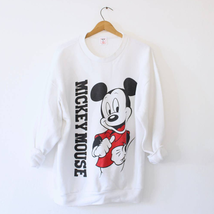 Vintage Walt Disney Mickey Mouse Sweatshirt Large - £68.05 GBP