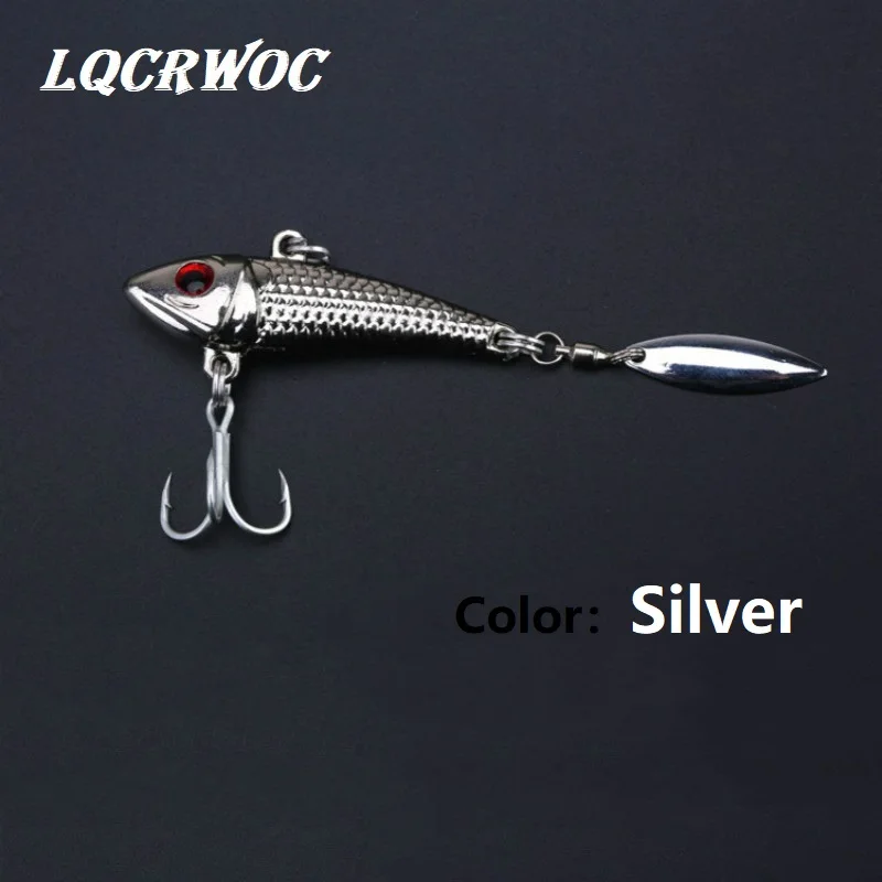  Vib Spoon lure 15g 20g Metal Fishing Lures Sequins Spinner vibration ha... - $32.99