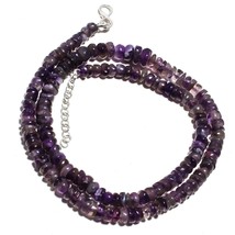 Amethyst Sage Natural Gemstone Beads Multi Shape Strand Length 19&quot; KB-1225 - £8.75 GBP