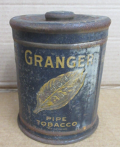 Vintage Granger Rough Cut Empty Tobacco Tin - $36.12