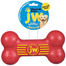 JW Pet iSqueak Bone Dog Toy Assorted 1ea/LG - £12.61 GBP