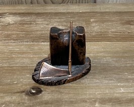 Copper Vintage Hm Tower Of London Wood Block With Axe - £14.93 GBP