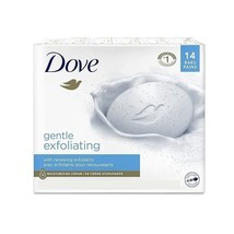 Dove Gentle Exfoliating Bar Soap 4.75 oz Pack of 14 - £19.95 GBP