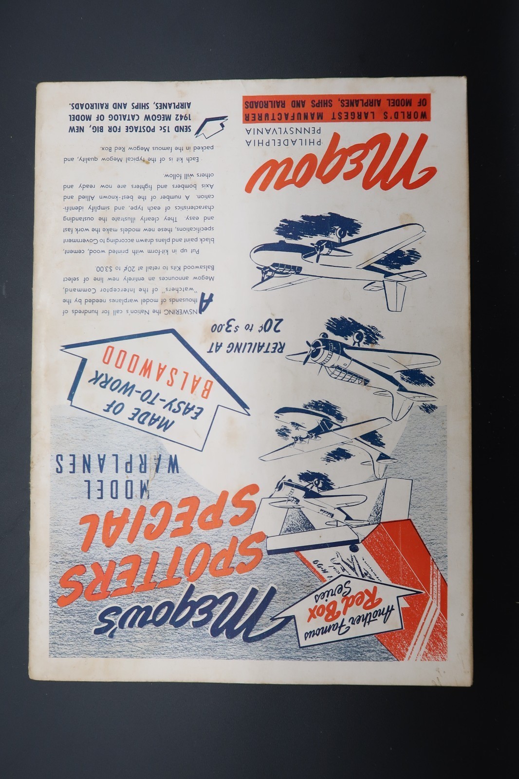 Model Craftsman June 1942 Magazine Gasbugs Speedboats Heavy Interurban Vtg WW2 Item image 5