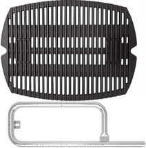 Grill Grates Burners Kit for Weber Q200 Q220 Q2000 Q2200 396000 396001 5... - $105.86