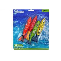 Dive Toy Torpedo Bandit Toy 4pcs - £15.41 GBP