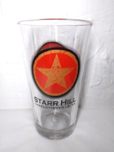 Starr Hill Charlottesville, VA Beer Shaker Glass approx. 12 oz. Fast Ship! - $12.33
