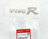 NEW GENUINE HONDA  ACURA 94-01 INTEGRA DC2 REAR TYPE-R DECAL SILVER OUTLINE - $51.30